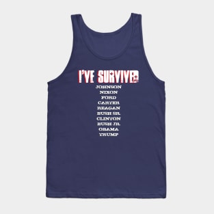 American Presidents Survivor 1960s Tank Top